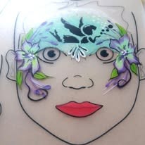 Face-painting artwork by Facepainting by Sue
